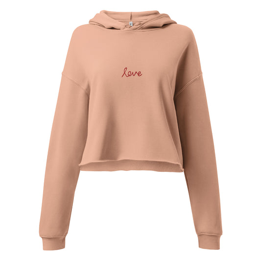 05 - Women's Crop Hoodie (100% cotton)