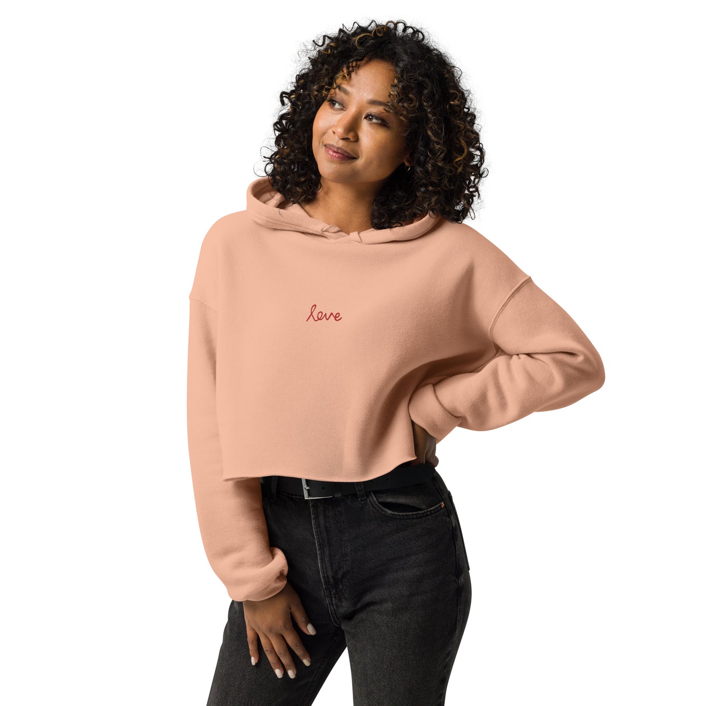 05 - Women's Crop Hoodie (100% cotton)