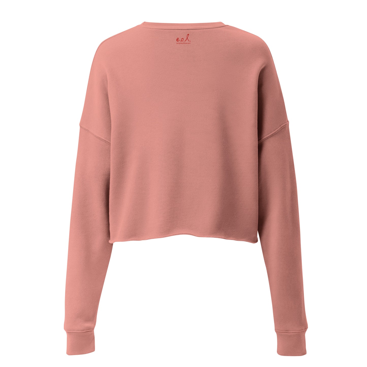 06 - Women's Crop Sweatshirt (100% cotton)