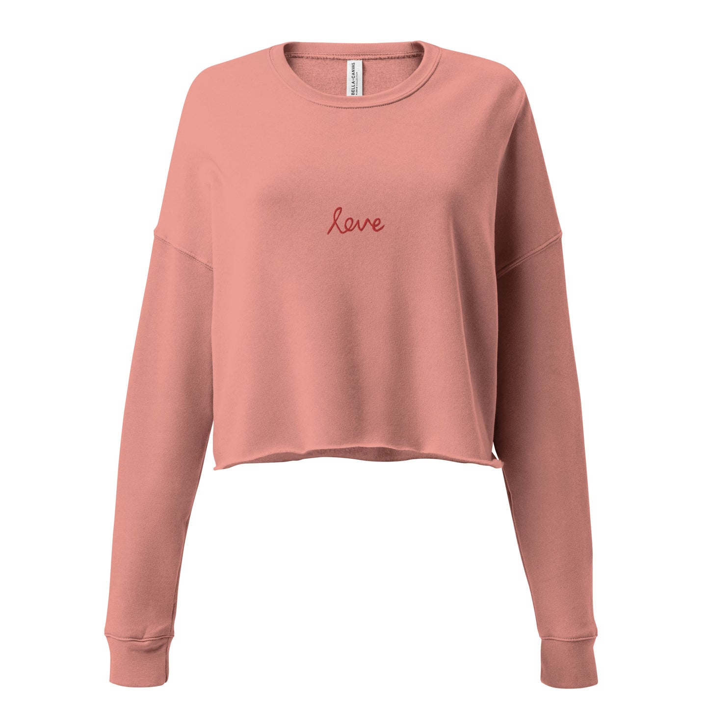 06 - Women's Crop Sweatshirt (100% cotton)